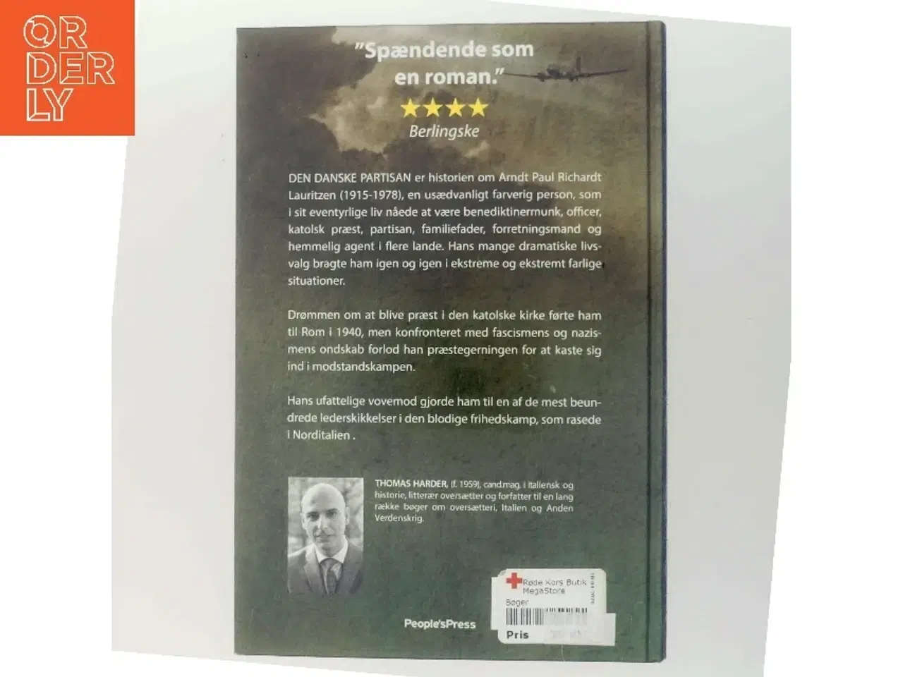 Billede 3 - Den Danske Partisan af Thomas Harder (Bog)