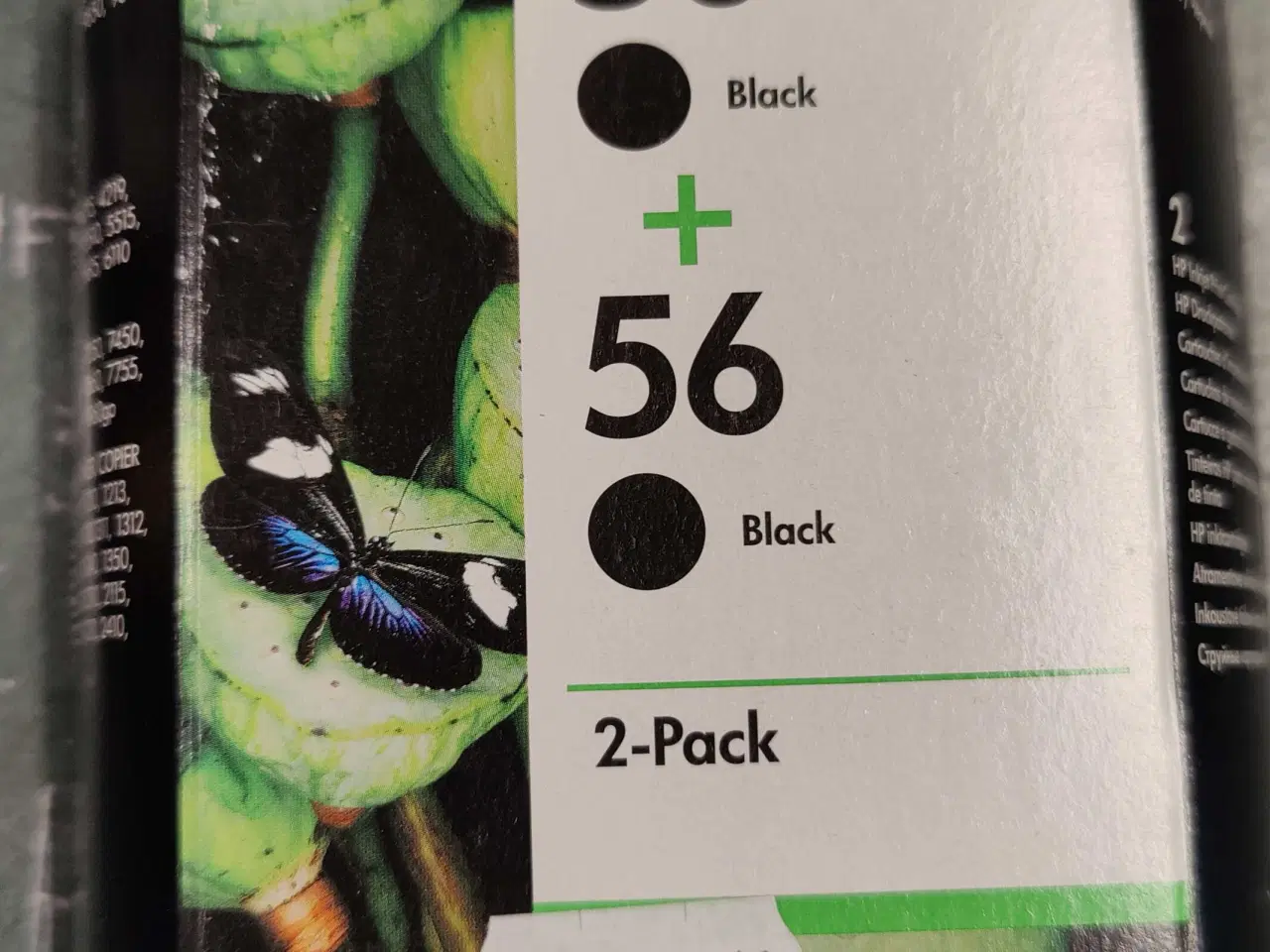 Billede 1 - HP Blæk Patron - 56 - Twin Pack