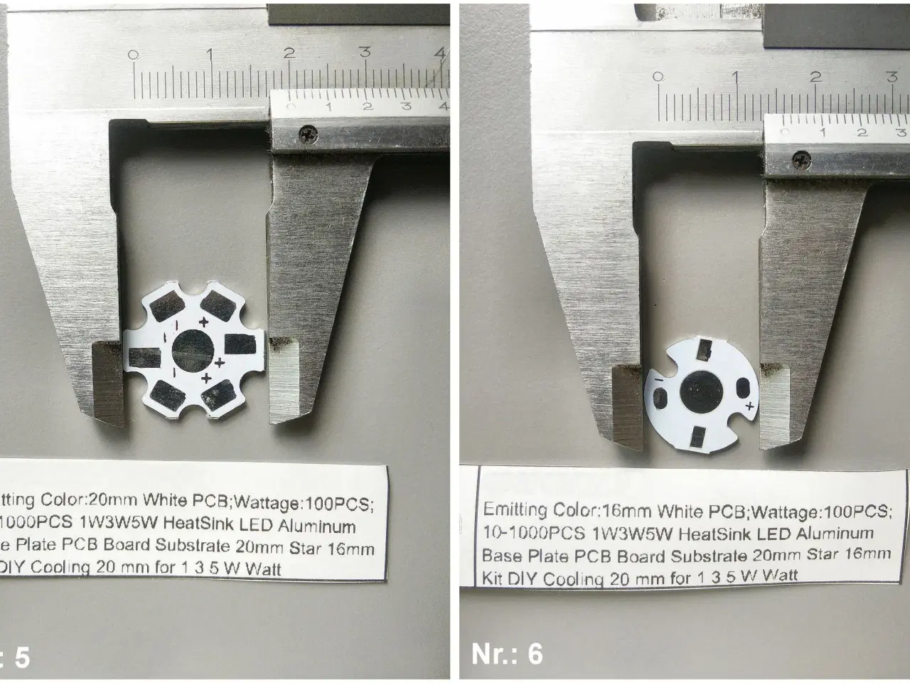 Billede 3 - Cree LED PCB heatsink pads og Linse