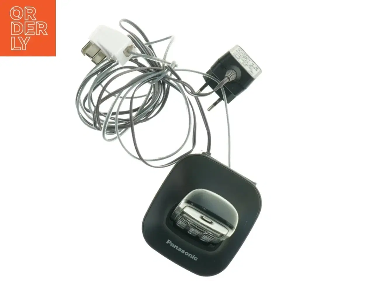 Billede 1 - Trådløs telefon med oplader fra Panasonic (str. 18 x 9 cm)