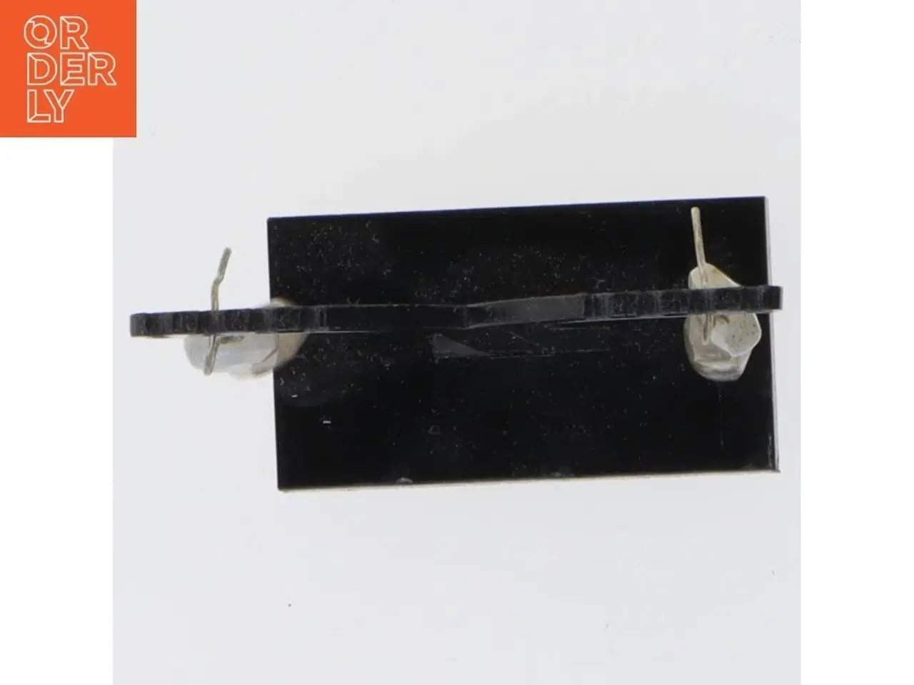 Billede 2 - Øreringe med sten (str. 2,5 cm)