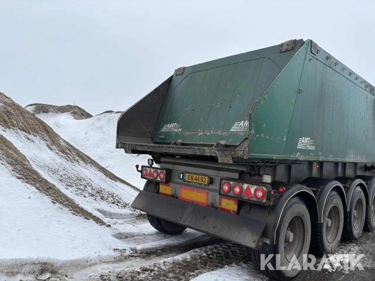 Billede 2 - Tiptrailer MTDK T736/00 4 akslet med alu kasse