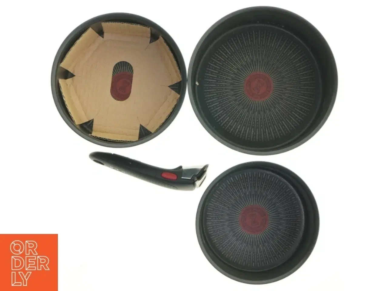 Billede 2 - Sorte Kasseroller med Aftagelige Håndtag fra Tefal