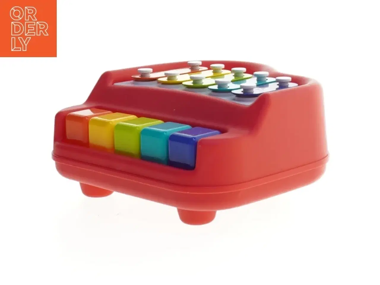 Billede 1 - Legetøjs mini klaver (str. 18x18,5 cm)