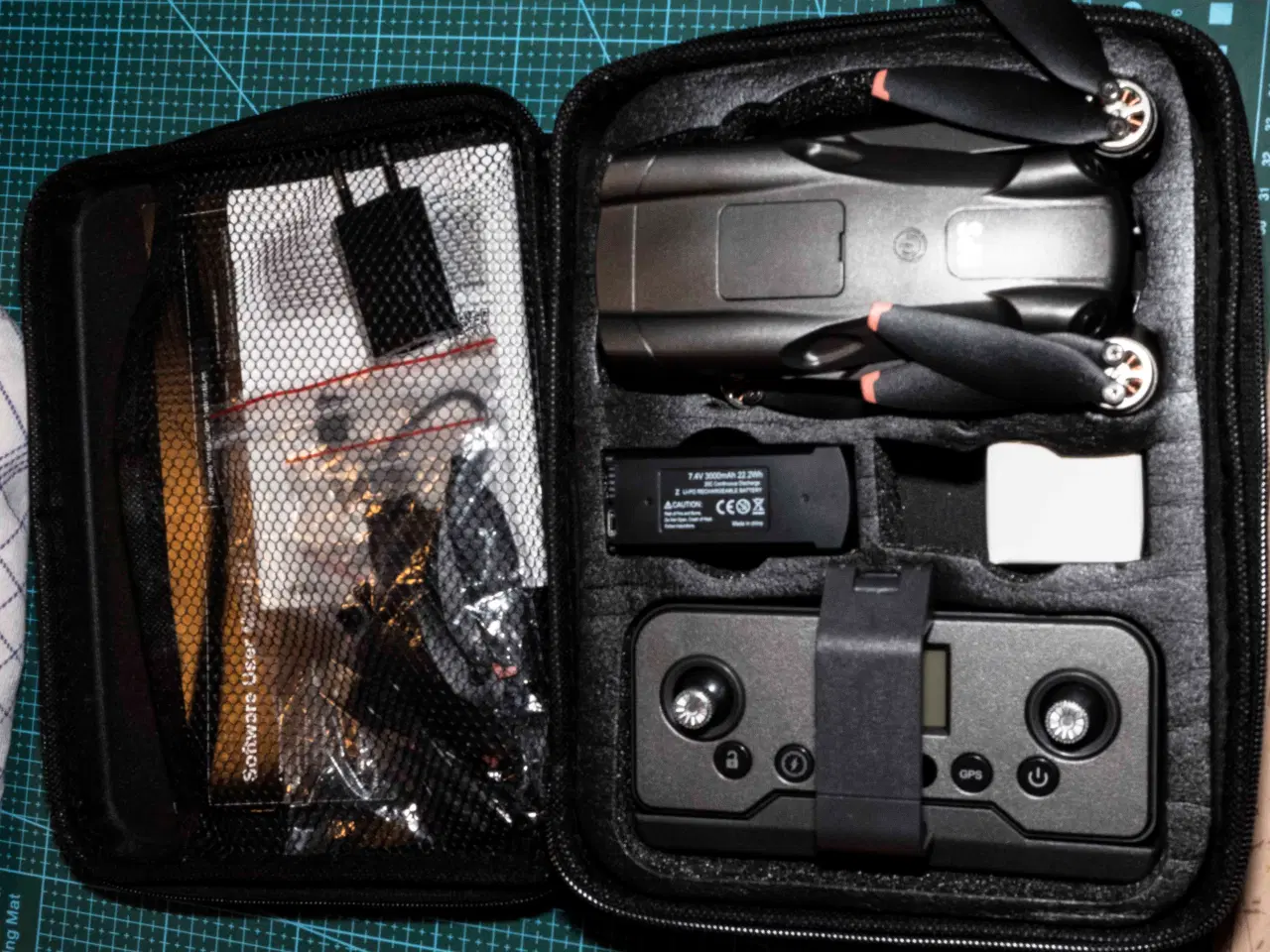 Billede 6 - Drone. Air+ pro drone med GPS, 2 batterier.