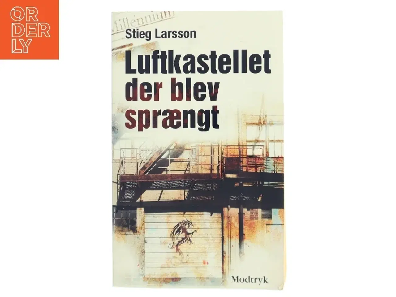 Billede 1 - Luftkastellet Der Blev Spraengt (af Stieg Larsson) [Imported] [Paperback] (Danish) (Millennium, 3. Bind) af Stieg Larsson (Bog)