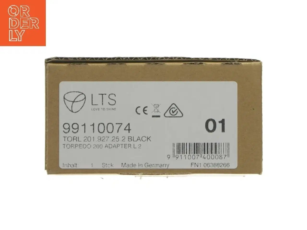 Billede 3 - Sort LED lampe fra LTS (str. 20 cm)