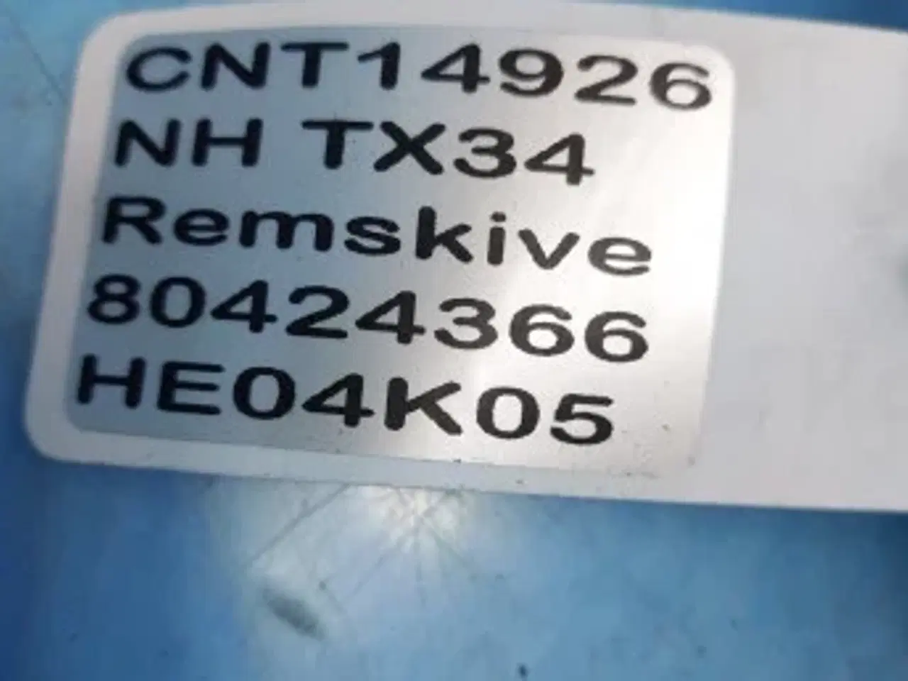 Billede 10 - New Holland TX34 Remskive 80424366