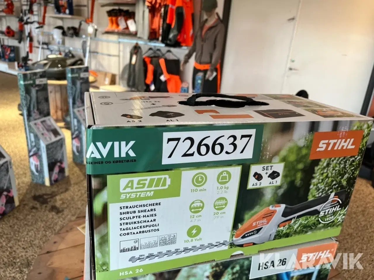 Billede 1 - Hækkeklipper Stihl HSA26 mini