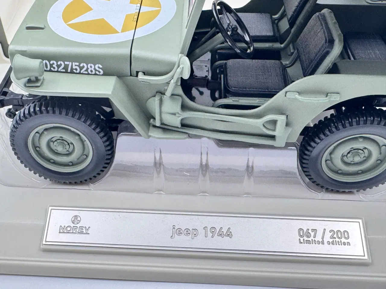 Billede 4 - 1944 Jeep US Army 1st Division infantry D-Day 1:18
