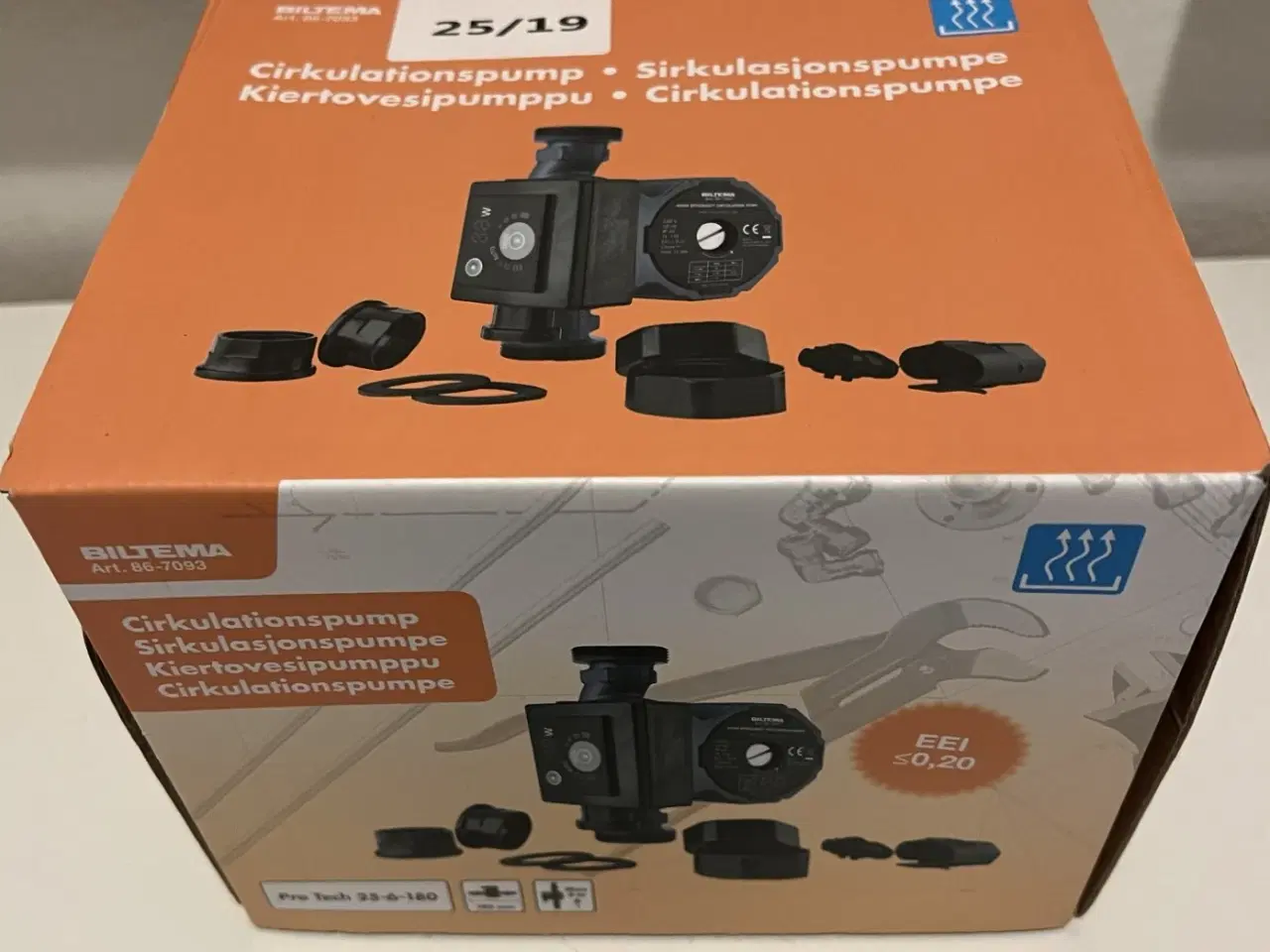 Billede 2 - Cirkulationspumpe Pro Tech 25-60-180