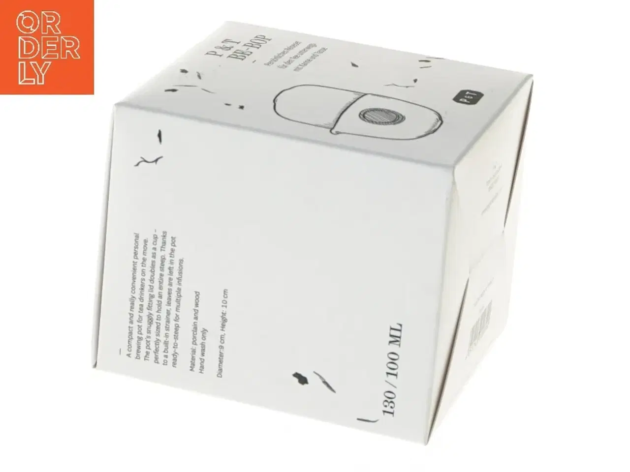 Billede 4 - Rejsesæt til te-brygning fra P & T (str. 8x6 cm)