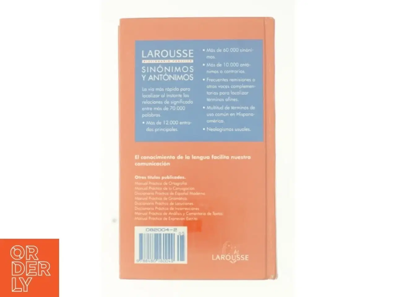 Billede 2 - Larousse Dictionary Sinonimos (Spanish and English Edition) af Corripio, Fernando (Bog)