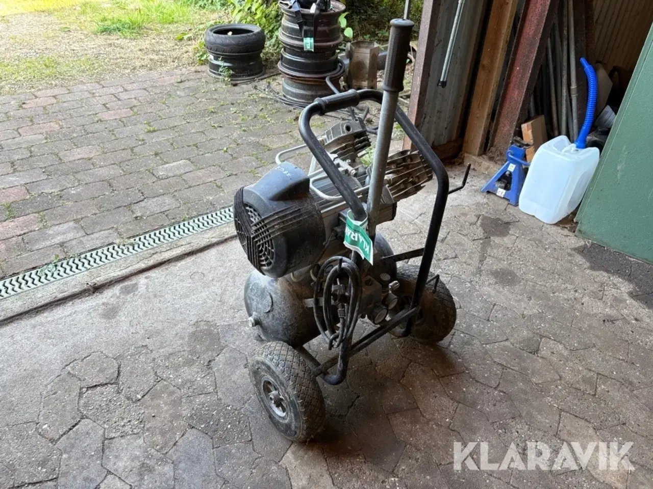 Billede 7 - Kompressorer Tjep 20/25-2 2 cylinder motor