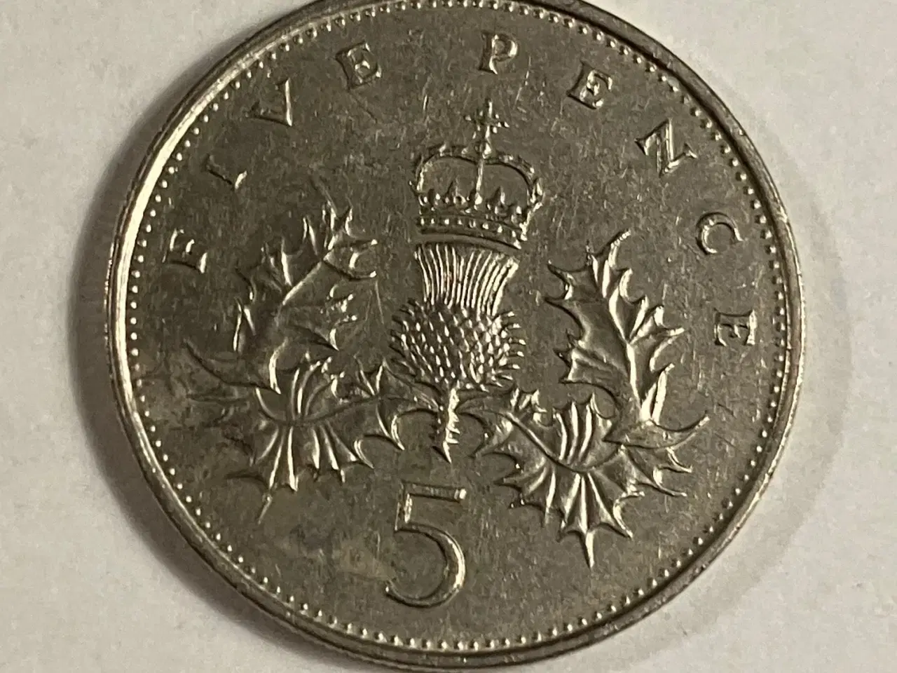 Billede 2 - 5 Pence England 1988