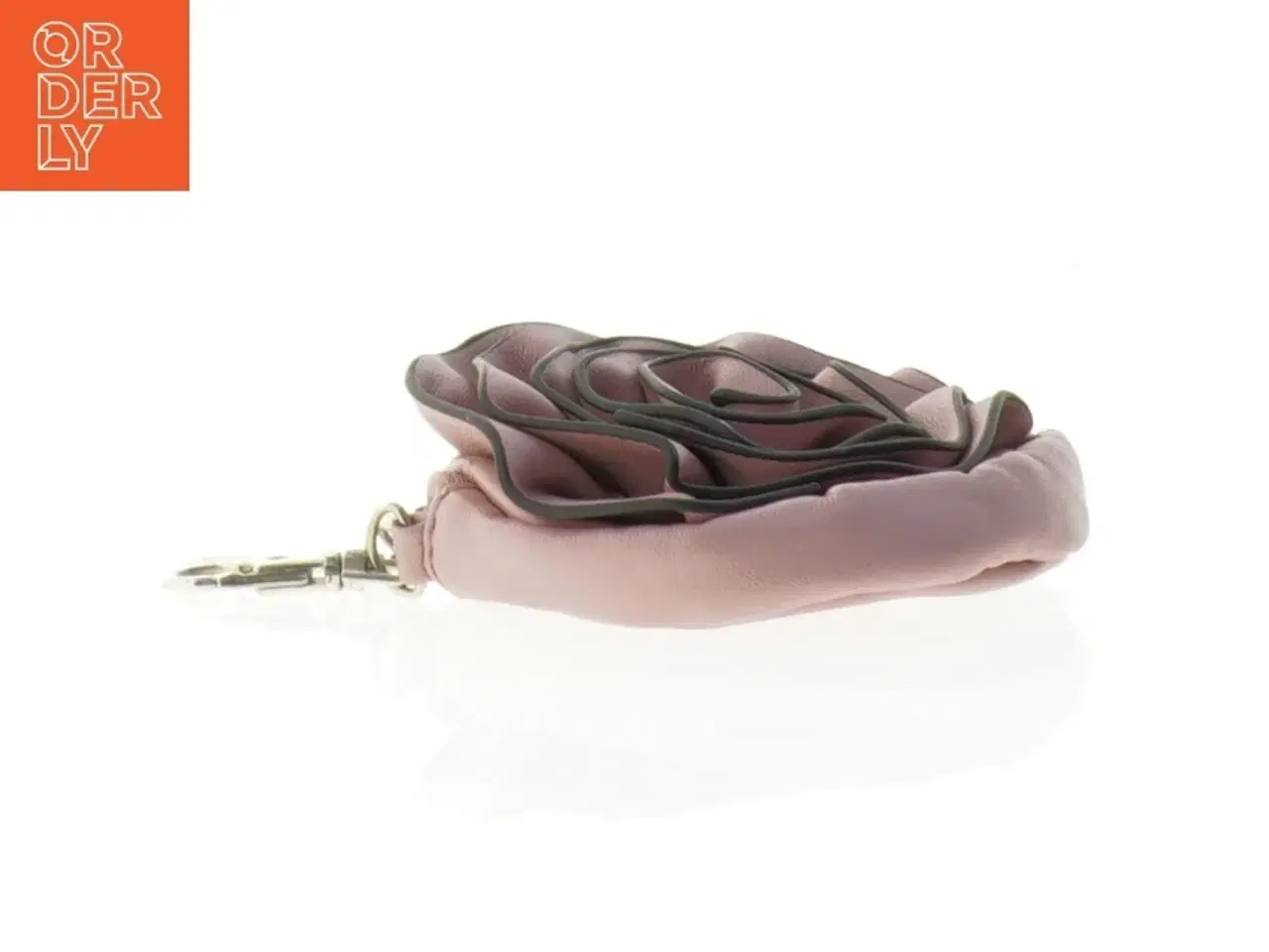 Billede 5 - Rund nøglering med rosen design (str. Ø 10 cm)
