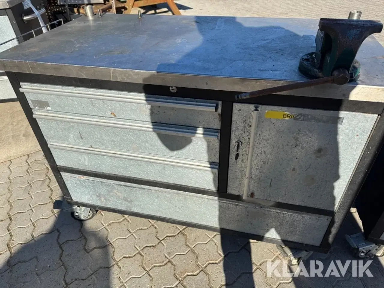 Billede 6 - Værksteds bord på hjul