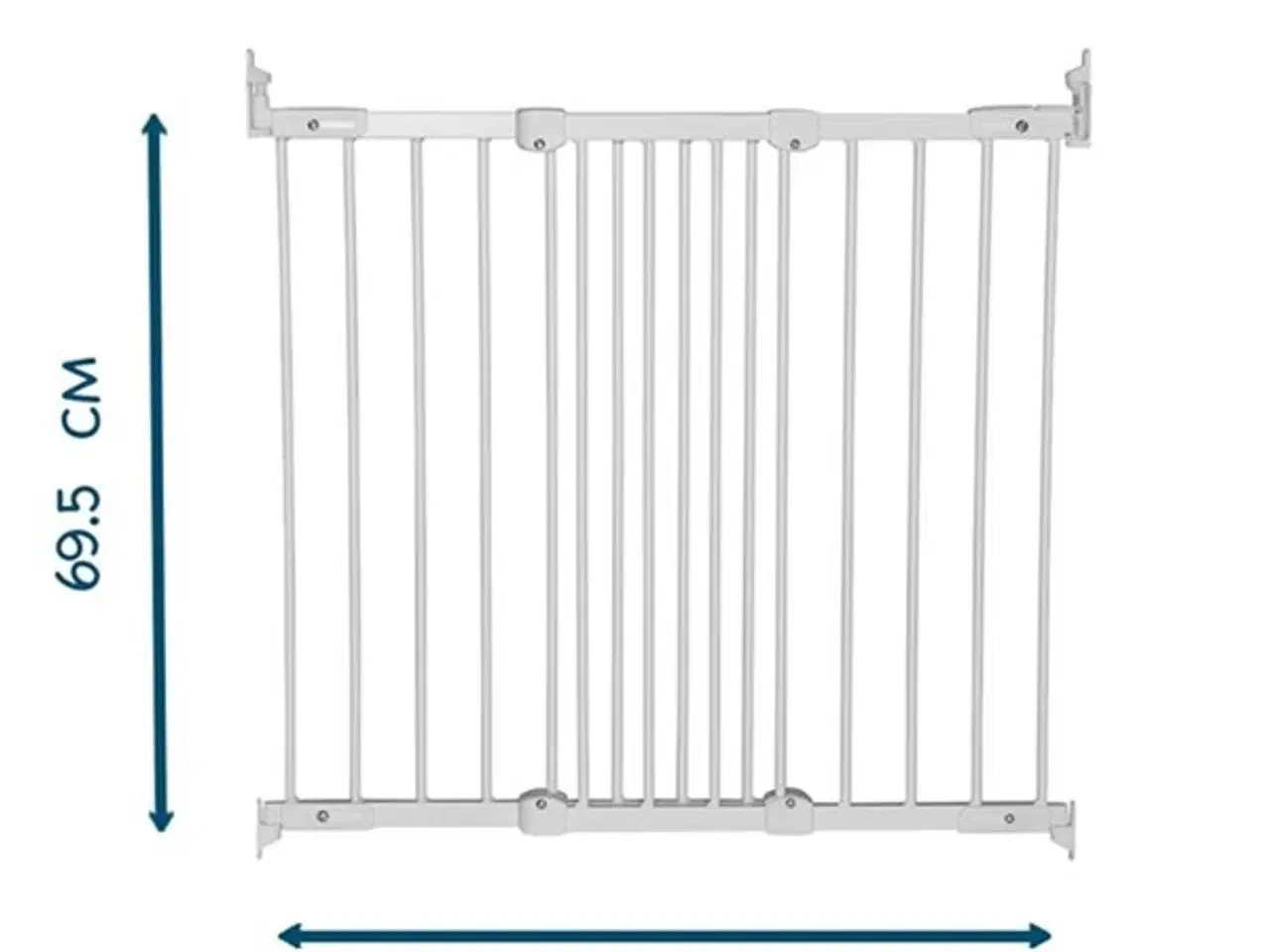 Billede 3 - Børnegitter sælges i hvid sort eller natur