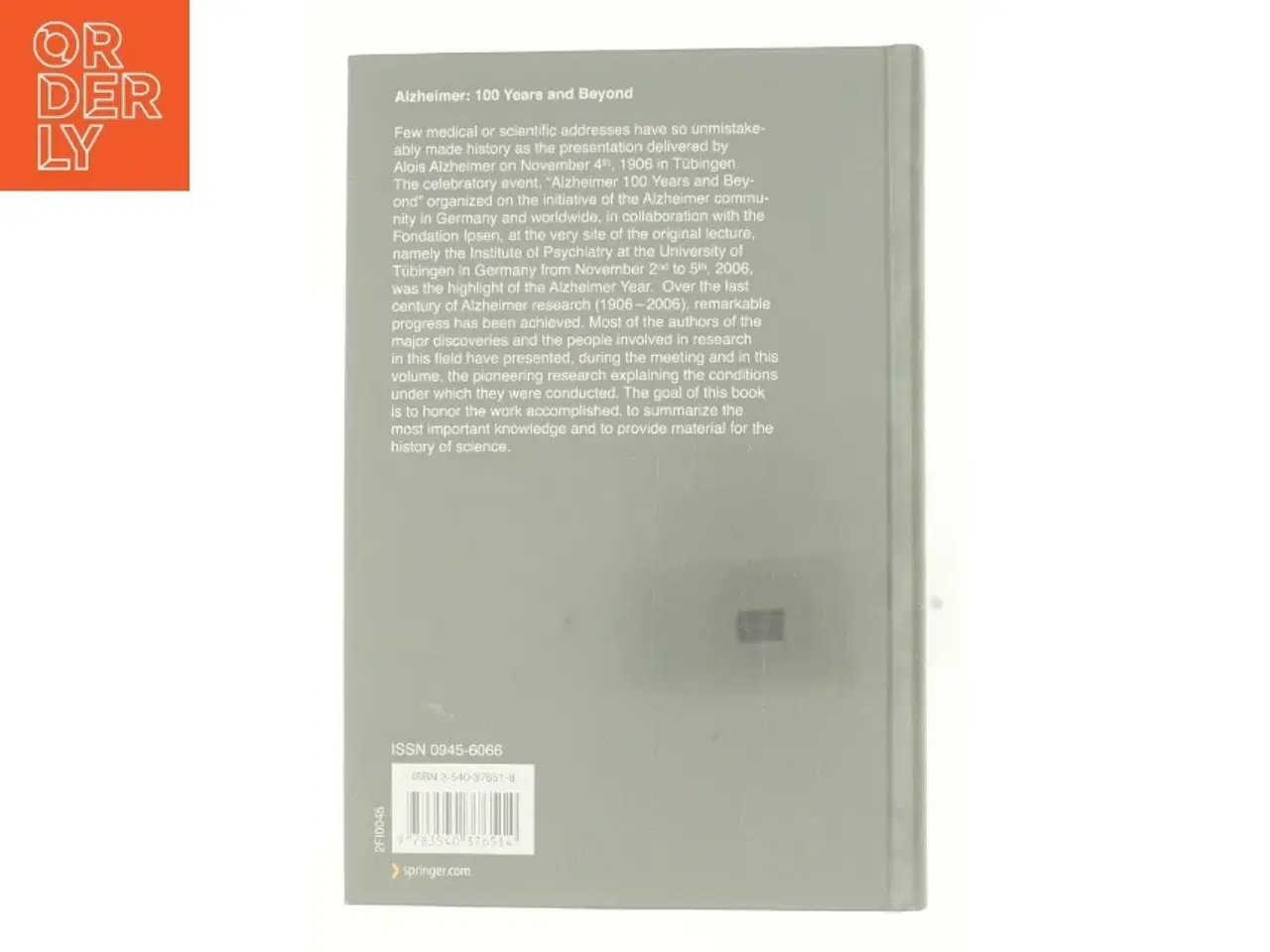Billede 3 - Alzheimer: 100 Years and Beyond - 1st Edition (eBook Rental) (Bog)