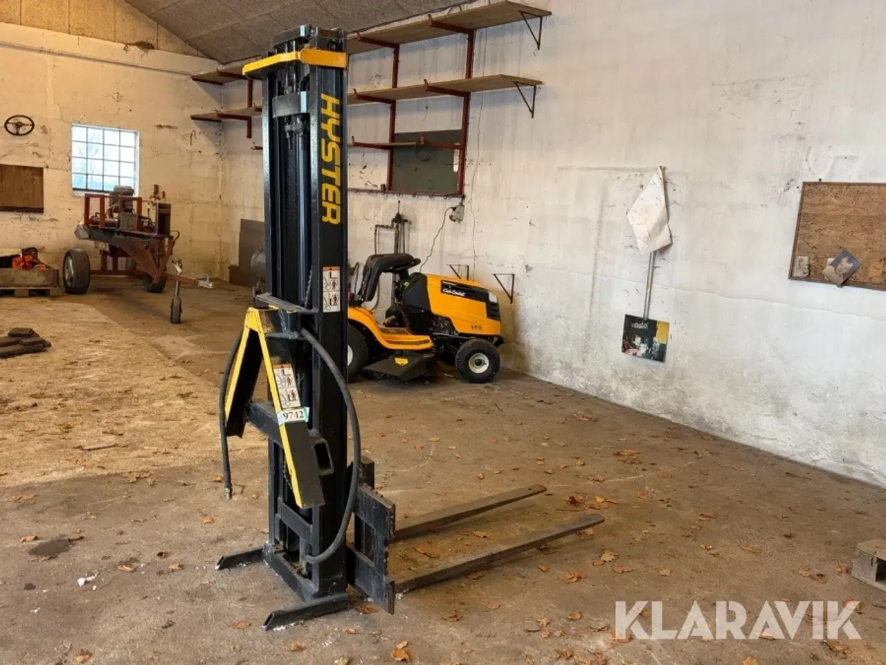 Billede 6 - Trucktårn Hyster med pallegafler