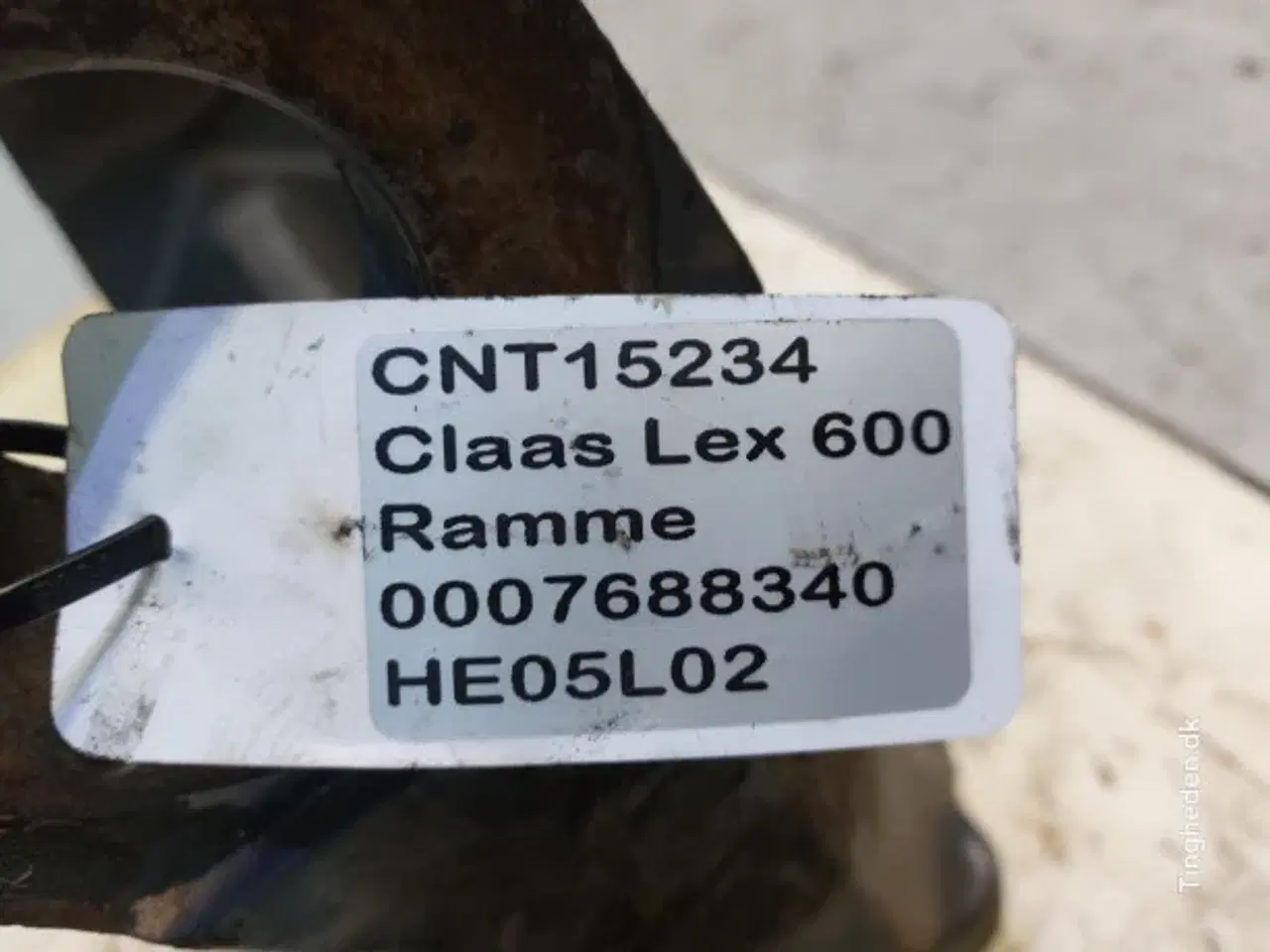 Billede 14 - Claas Lexion 600 Ramme 0007688340