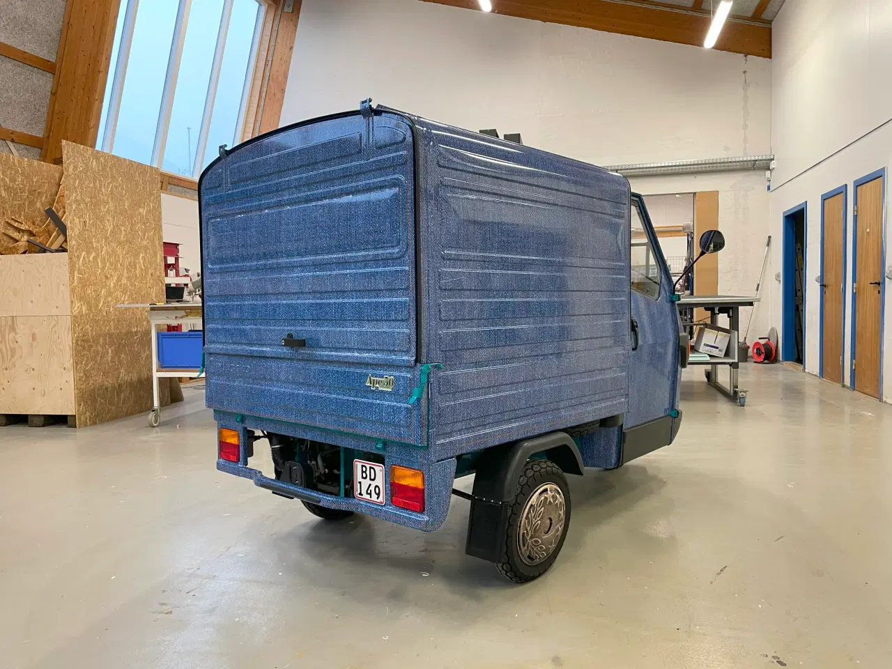 Billede 4 - Piaggio Ape 50, 500km, flot stand.