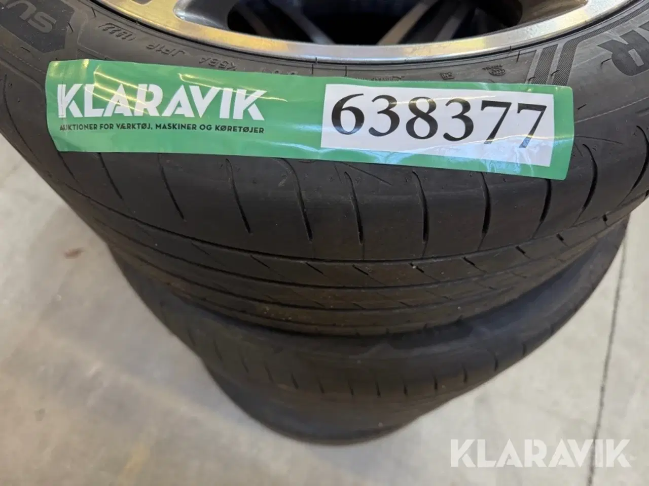 Billede 8 - Alufælge på dæk Goodyear Eagle F1