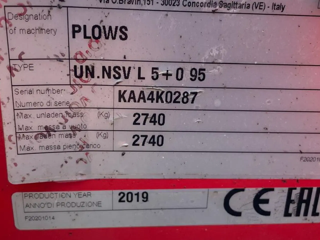 Billede 7 - Maschio Unico L 5+ 5 furet vendeplov m hyd stenudløser