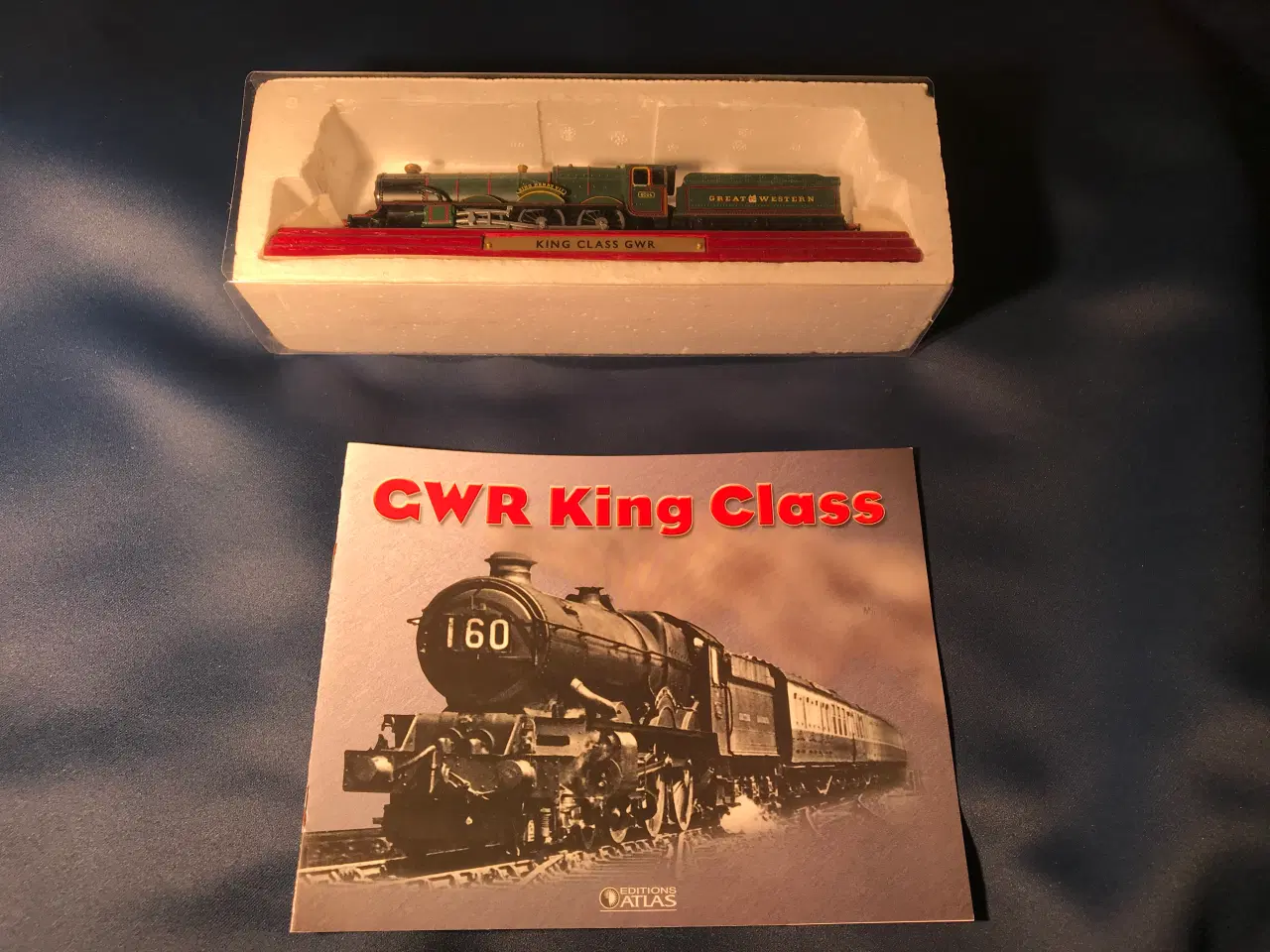 Billede 1 - Modeltog, Atlas King Class GWR, skala 1:100