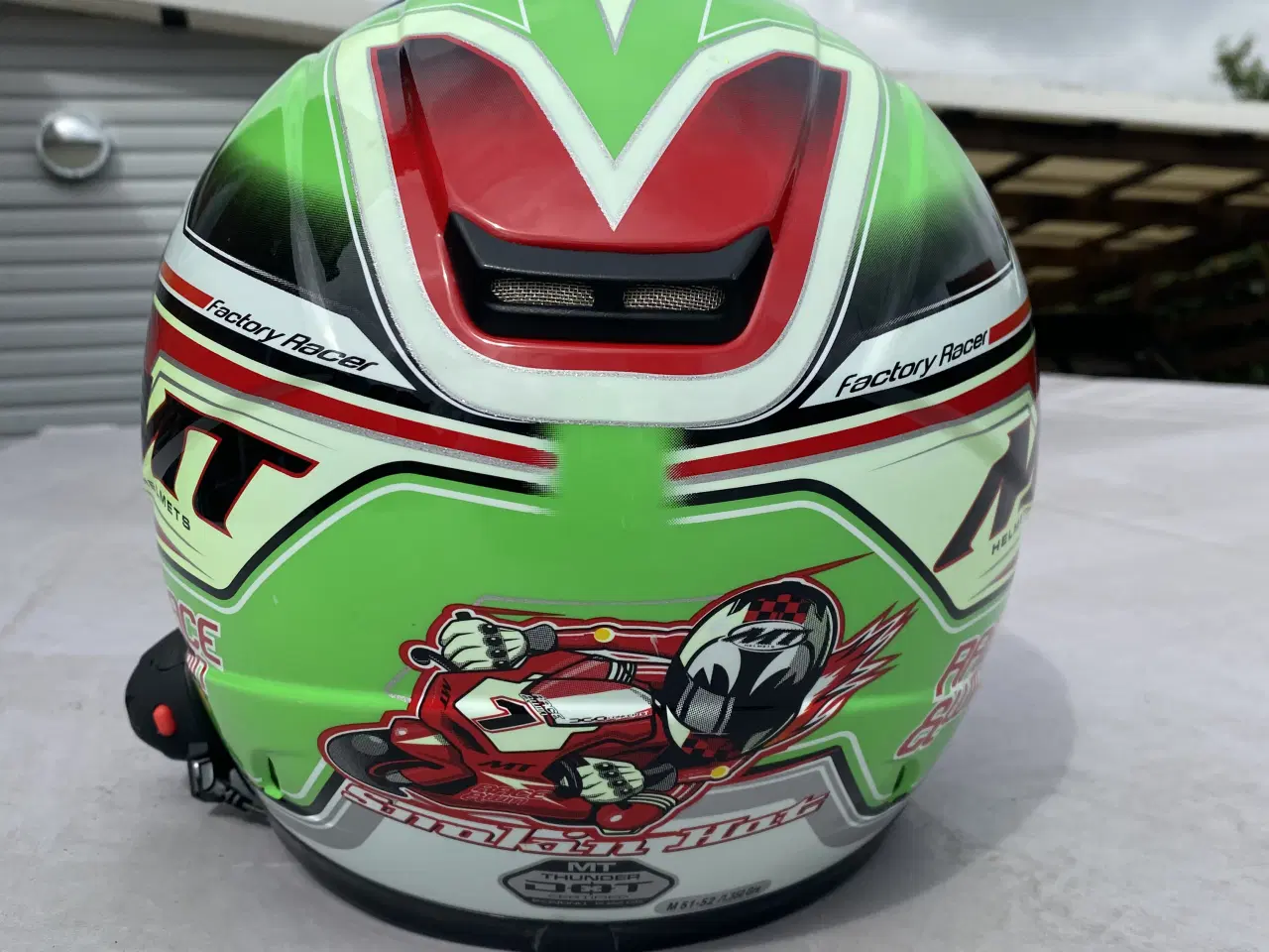 Billede 14 - Tøj, tanktaske, børne hjelm, 2 styks intercom. mm.