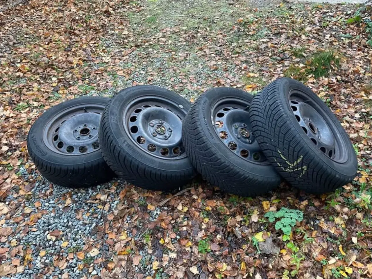 Billede 1 - Vinterdæk på fælge 