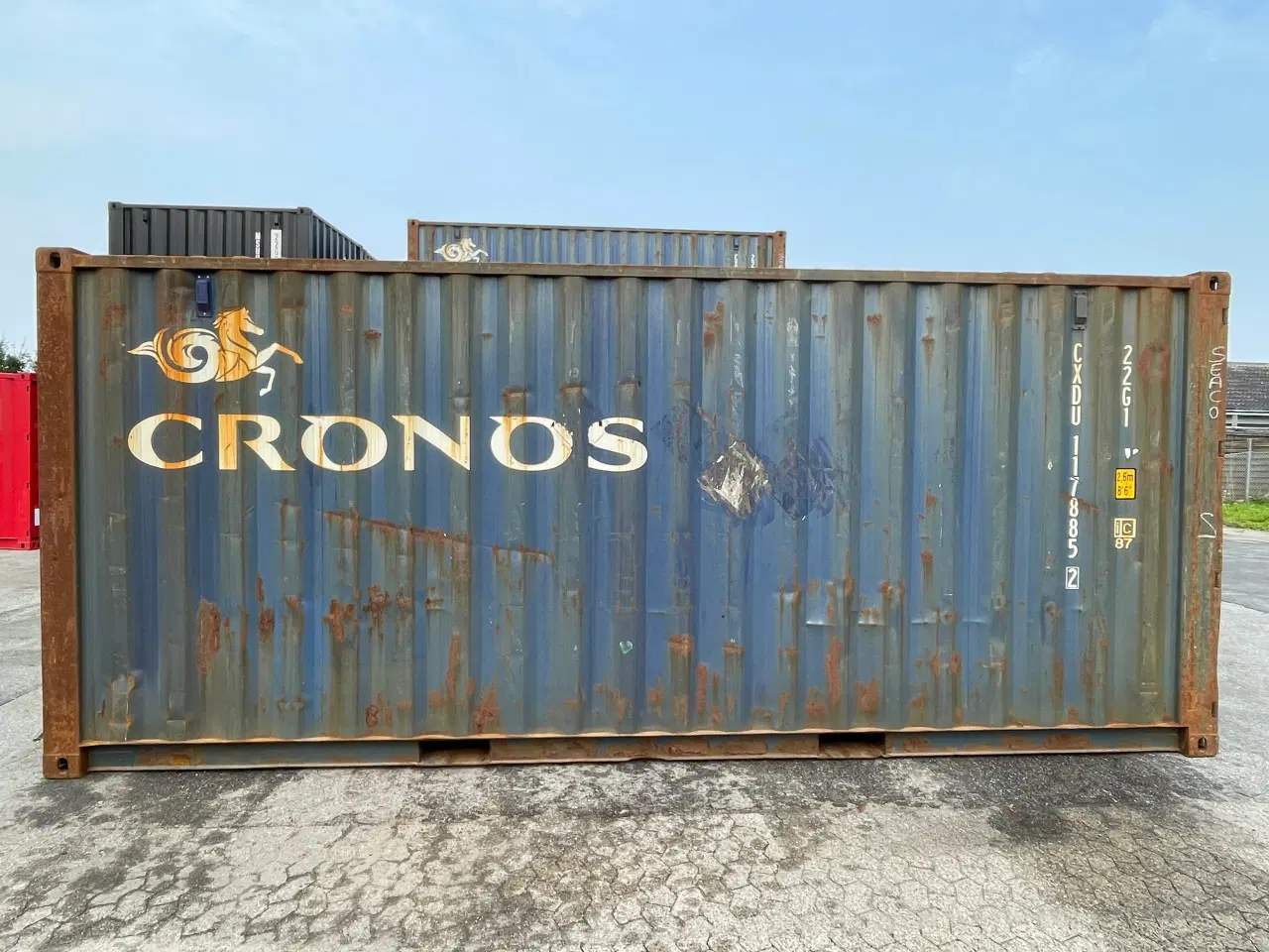 Billede 5 - 20 fods Container- ID: CXDU117885-2