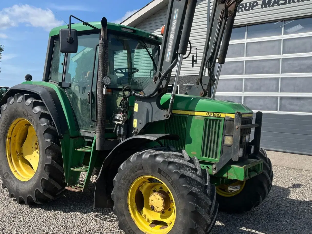Billede 16 - John Deere 6510 Med frontlæsser