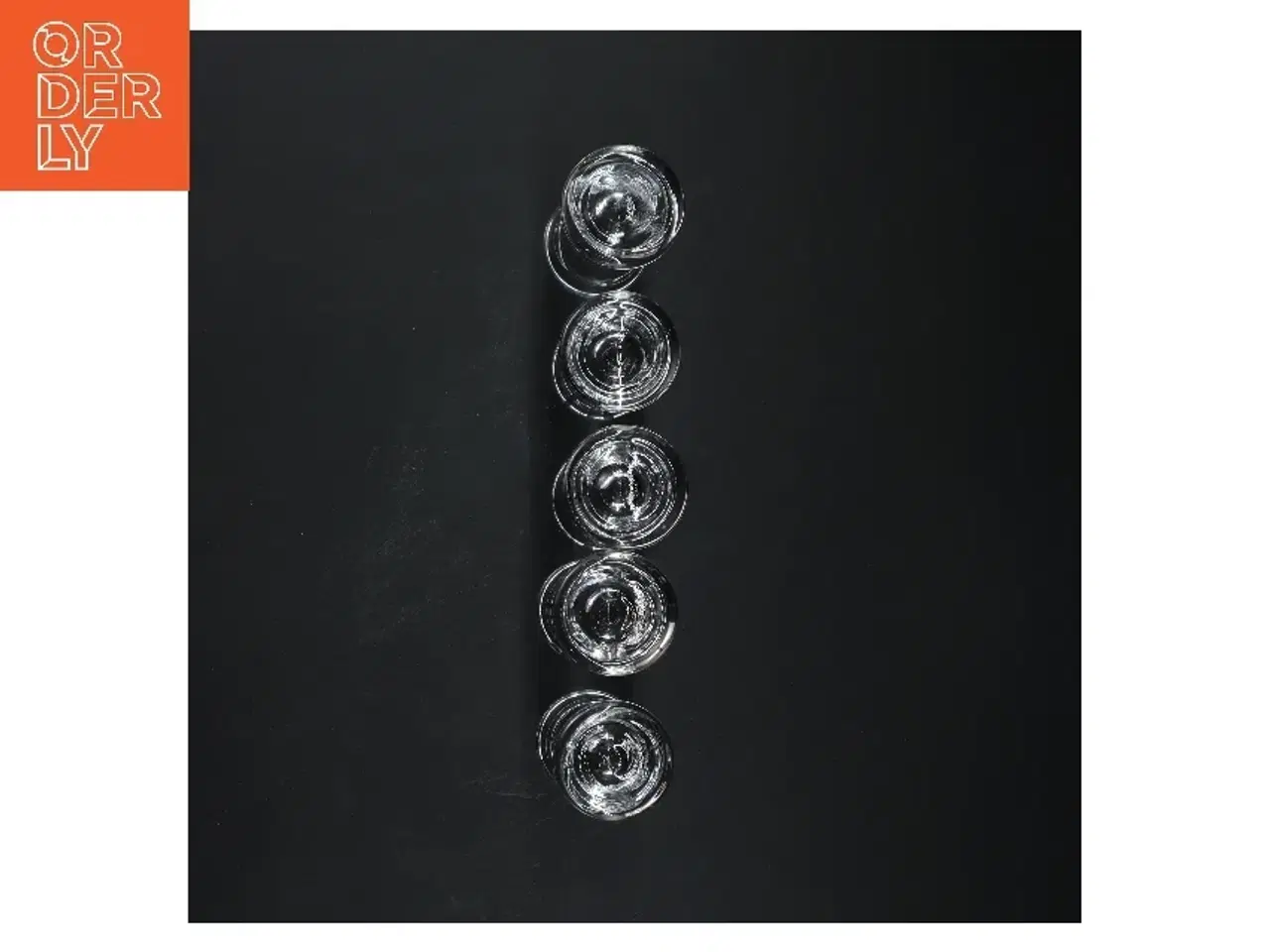 Billede 3 - Holmegaard nr 5 snapseglas , 5 styk (str. 5 styk, 9,5 cm)