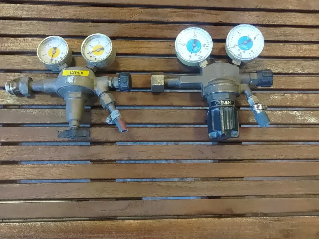 Billede 1 - Gas og ilt manometre