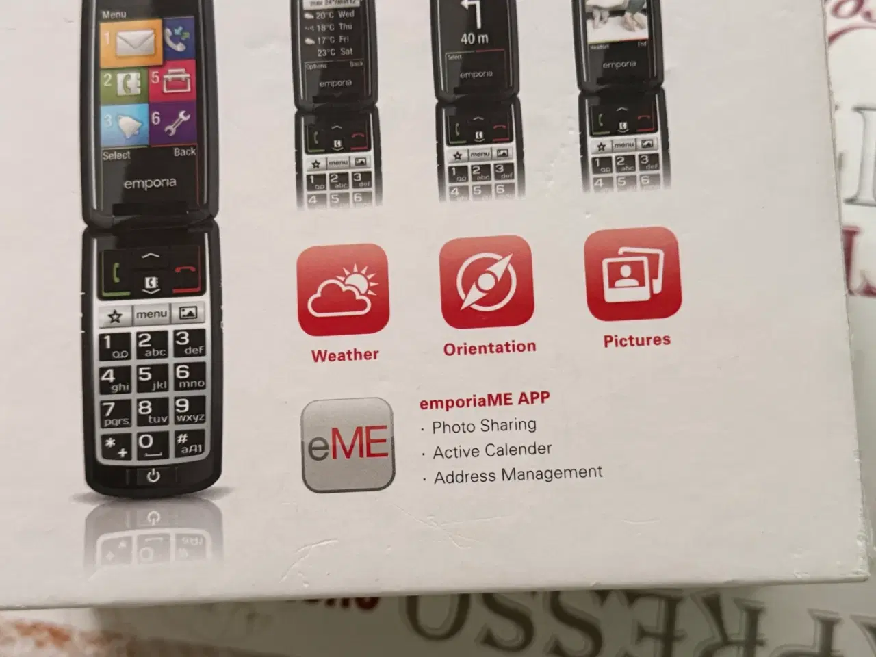Billede 9 - Super Telefon især til Ældre Emporia Titanium,