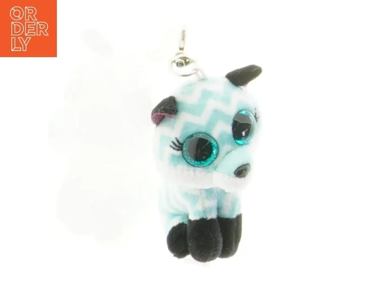 Billede 4 - Ty Beanie nøglering, zebra fra Ty (str. 10 cm)