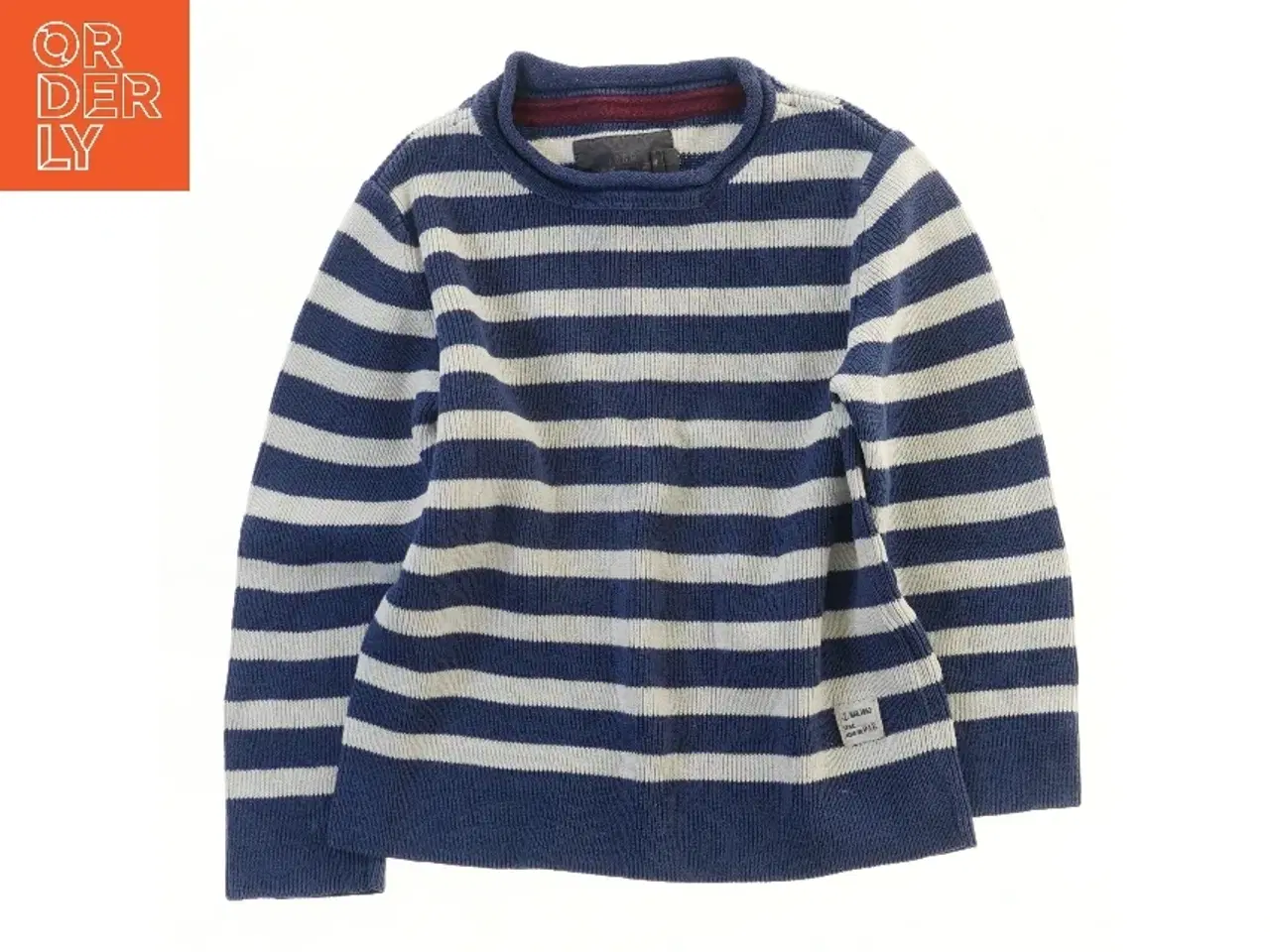 Billede 1 - Strikket sweater med striber fra H&M (str. 98)