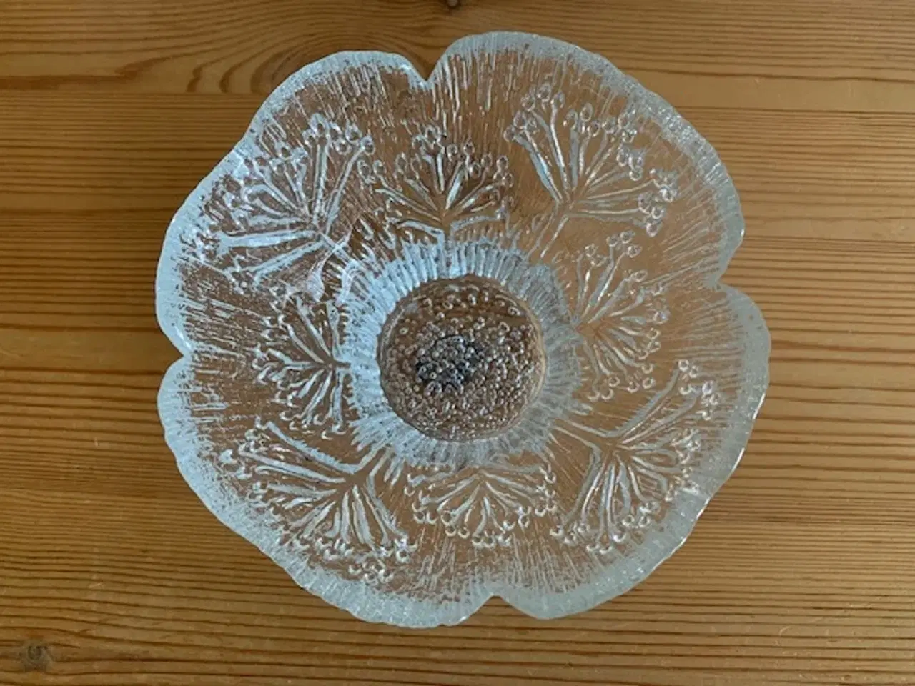 Billede 3 - Skål / lysestage Dansk Floriform fra 1970'erne