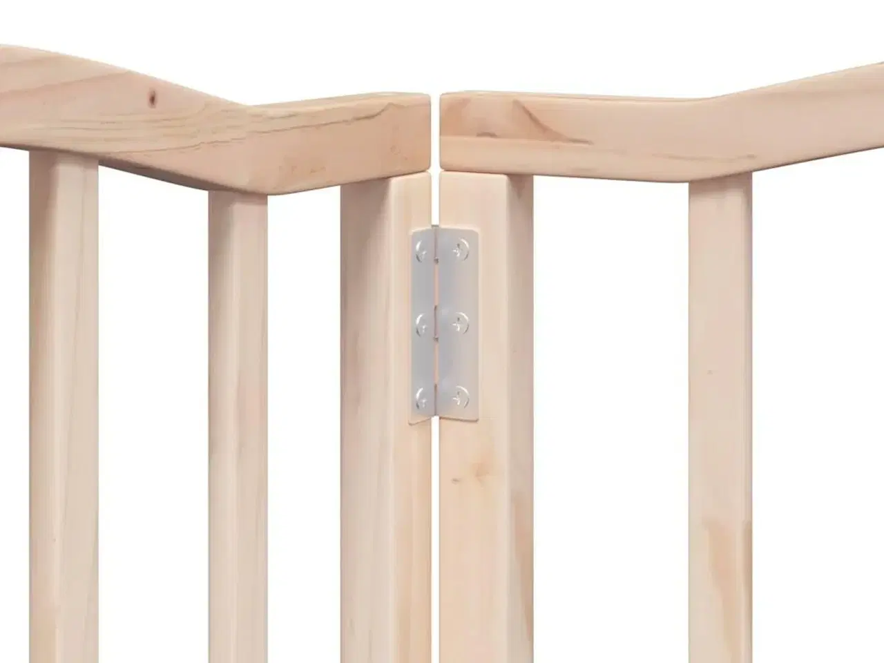 Billede 10 - Hundelåge med dør 6 paneler 300 cm poppeltræ