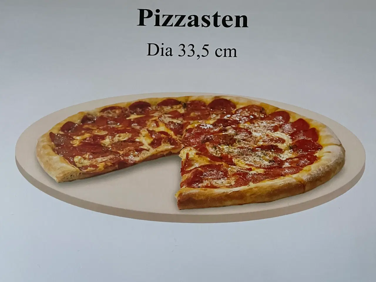 Billede 1 - Pizzasten 33,5cm 