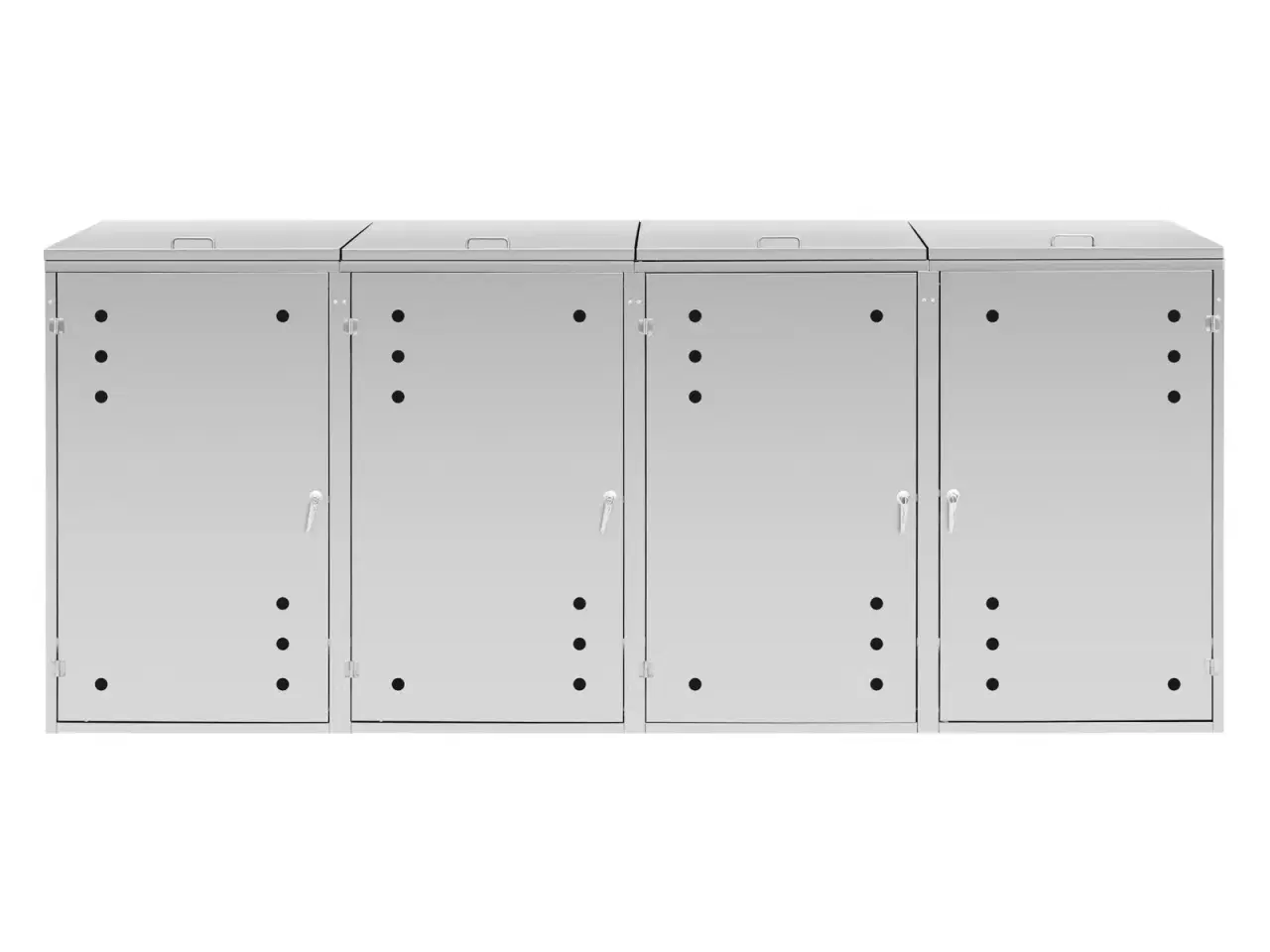 Billede 5 - Skraldespandsskjuler – 4 x 240 l