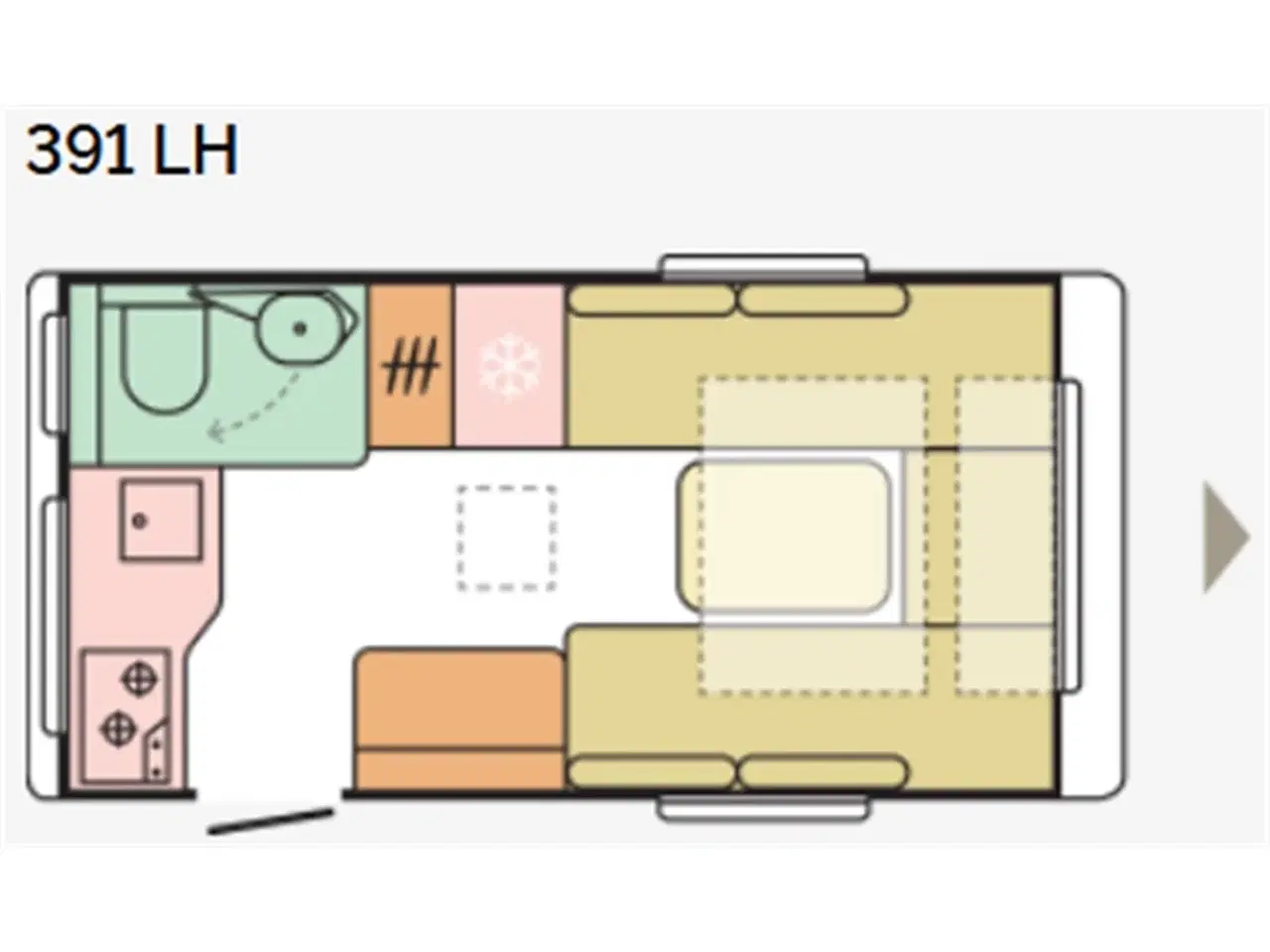 Billede 15 - 2026 - Adria Action 391 LH Classic   Adria Action 391 LH - NY MODEL