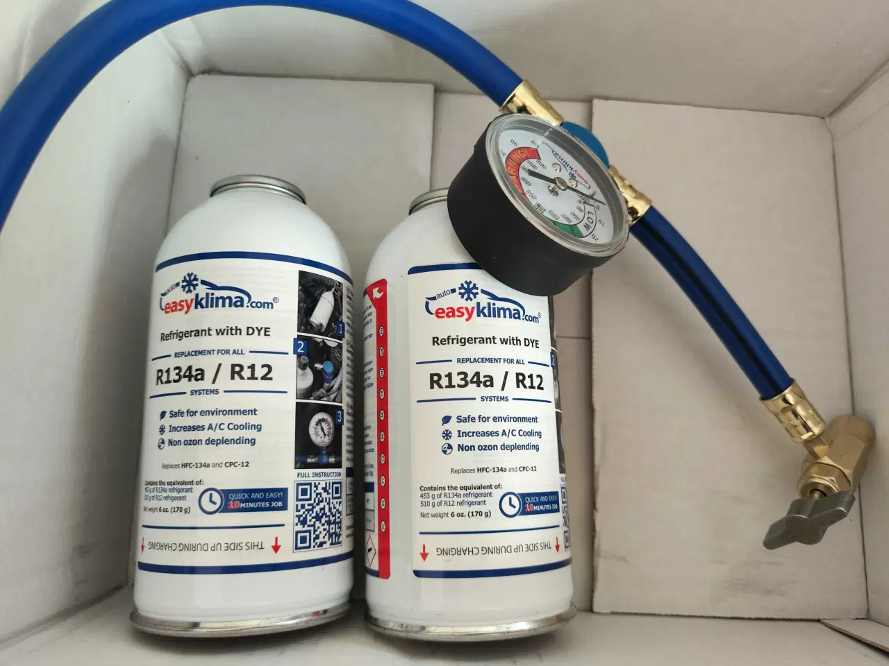 Billede 1 - Aircongas til bil R134A/R12