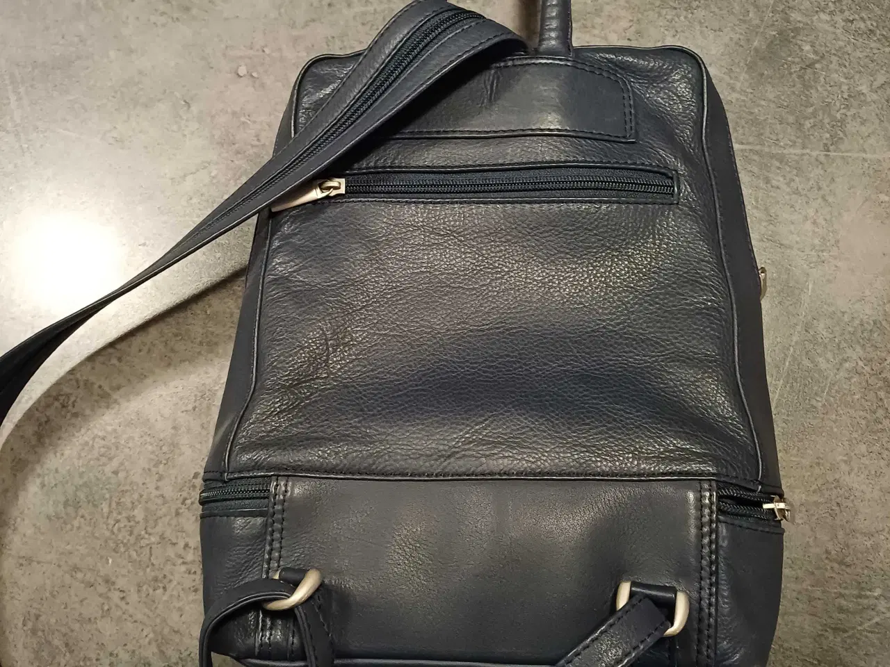 Billede 2 - Rygsæk Duncan Brown dueblå læder