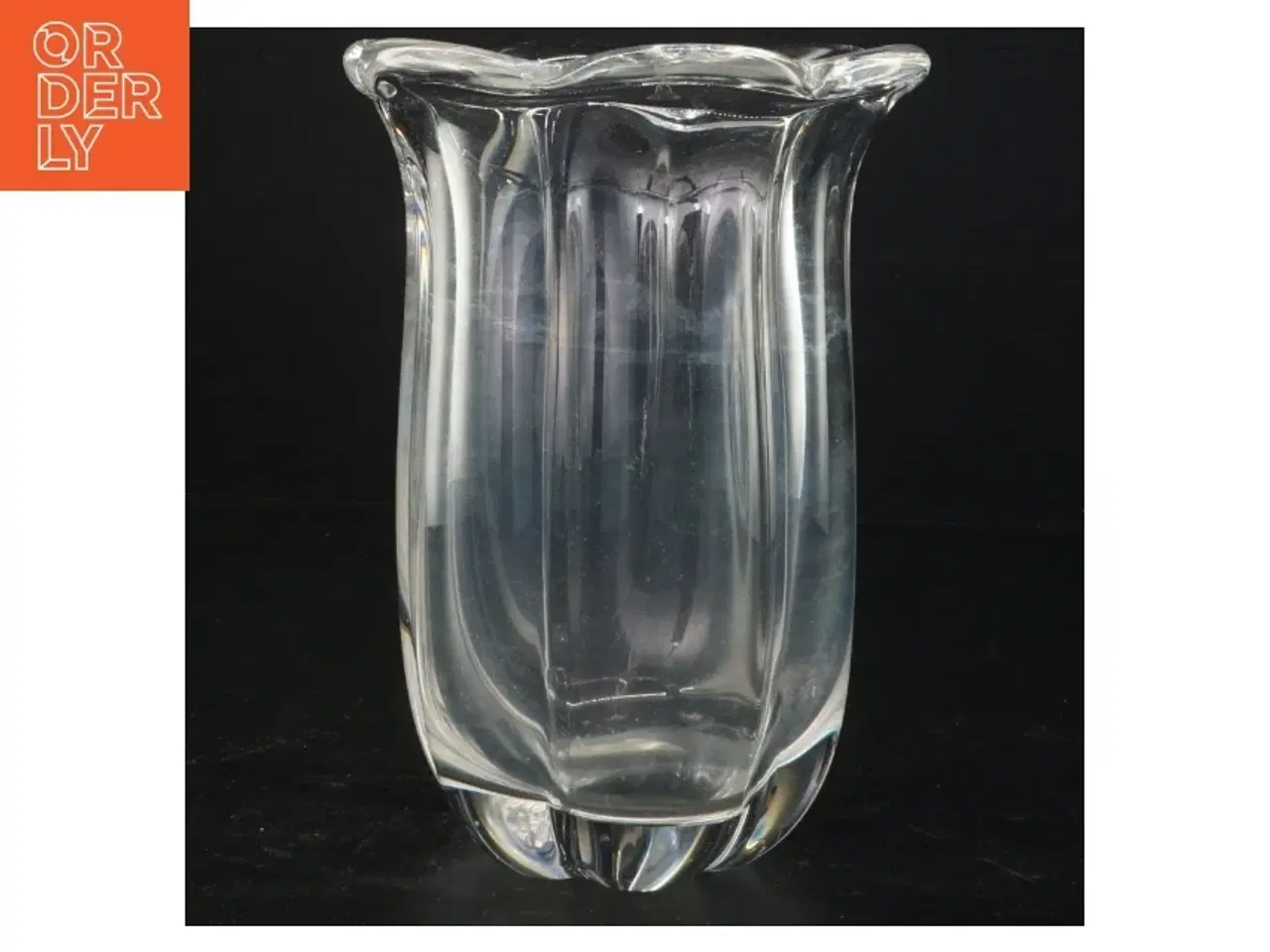 Billede 1 - Glasvase (str. 20 x 14 cm)