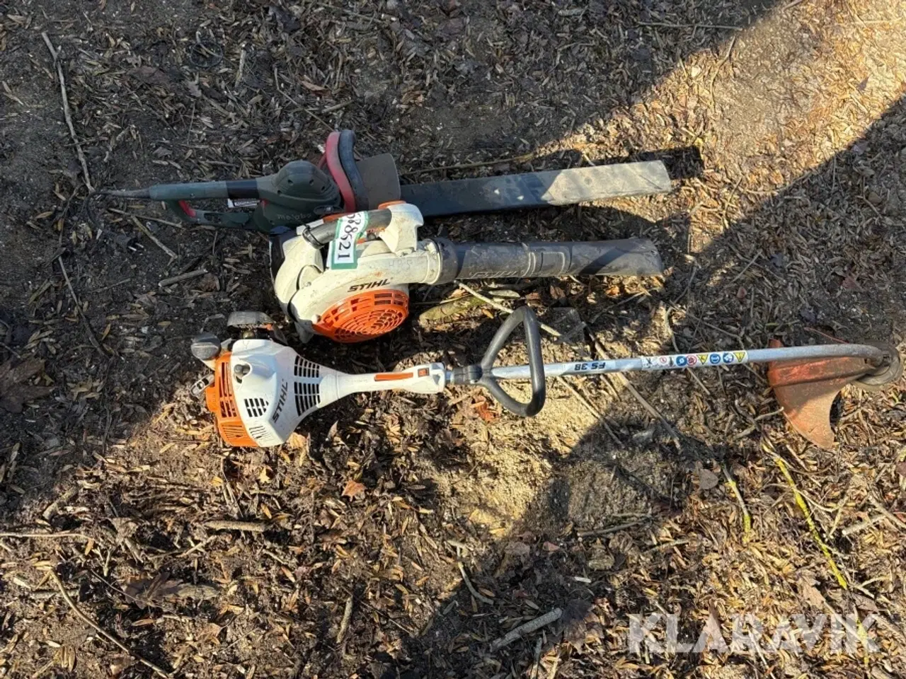 Billede 8 - Løvblæser, hækkeklipper og græstrimmer STIHL, metabo