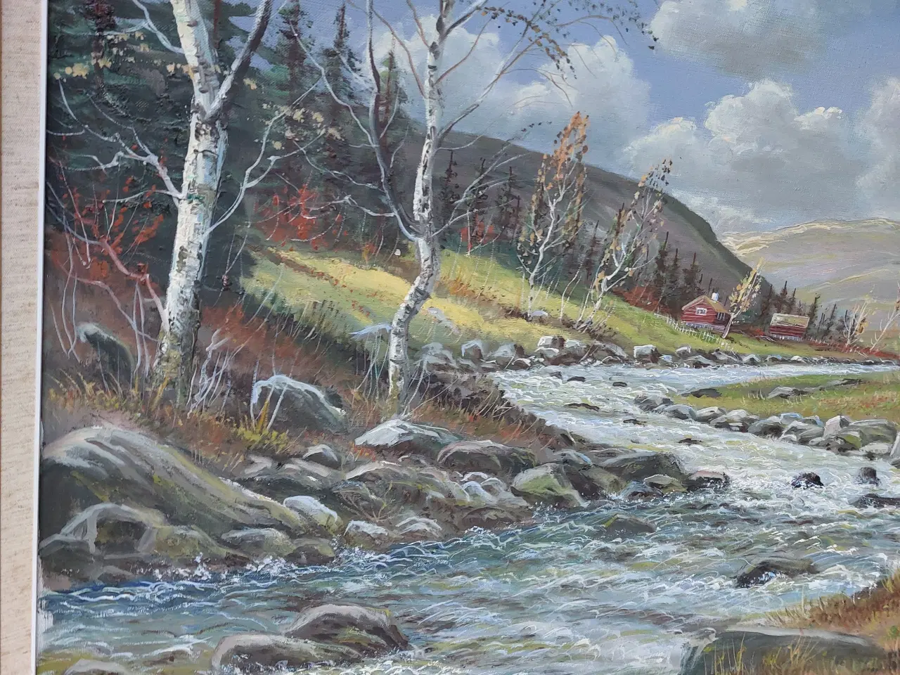 Billede 3 - DAGFIN SIDSELRUD -- oliemaleri