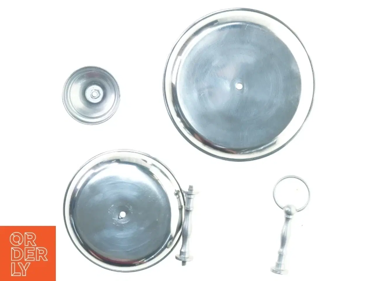 Billede 4 - Kage opsats i metal (str. 19 cm 23 cm 27 cm)
