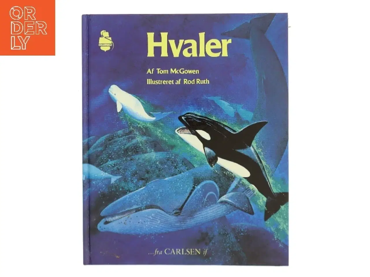 Billede 1 - Bog om hvaler af Tom McGowen af Tom McGowen (Bog)